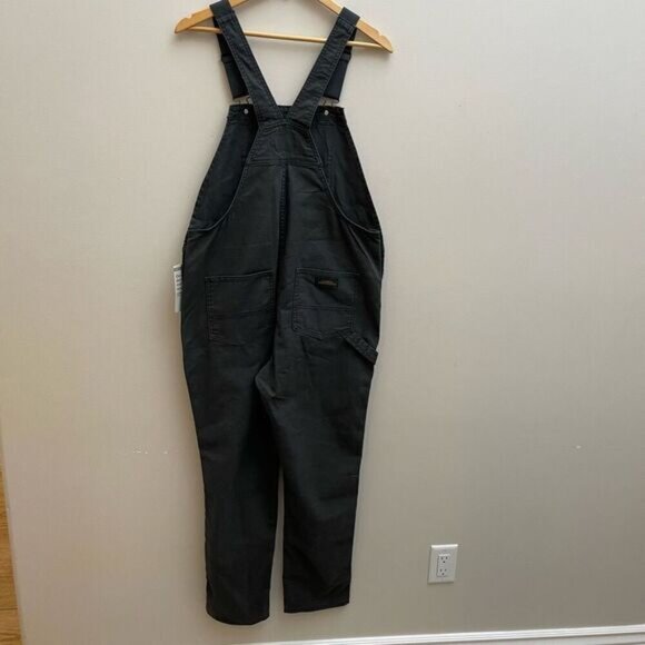 NEW REI Co-op Trailsmith Canvas Overalls - Women's 10 NWT Pirate Black - Picture 7 of 14